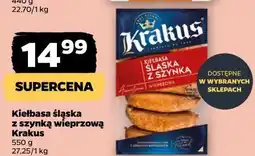 Netto Kiełbasa śląska z szynką wieprzową Krakus oferta