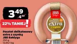 Netto Pasztet delikatesowy extra z szynką JBB Bałdyga oferta