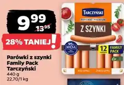 Netto Parówki z szynki Family Pack Tarczyński oferta