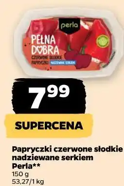 Netto Papryczki czerwone słodkie nadziewane serkiem Perla oferta