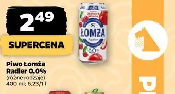 Netto Piwo Łomża Radler 0,0% oferta