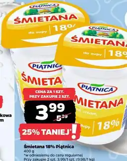 Netto Śmietana 18% Piątnica oferta