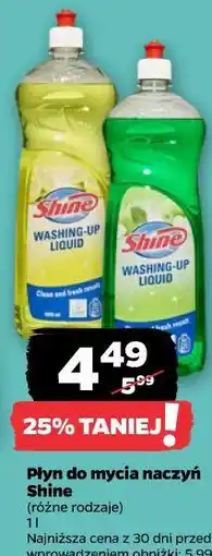 Netto Płyn do mycia naczyń Shine oferta