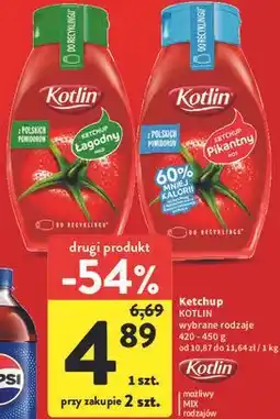 Intermarche Ketchup KOTLIN wybrane rodzaje oferta