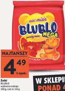 Intermarche Żelki BLUBLO wybrane rodzaje oferta