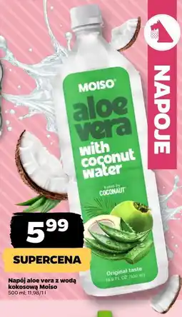 Netto Napój aloe vera z wodą kokosową Moiso oferta