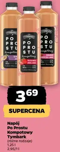Netto Napój Po prostu Kompotowy Tymbark (różne rodzaje) oferta