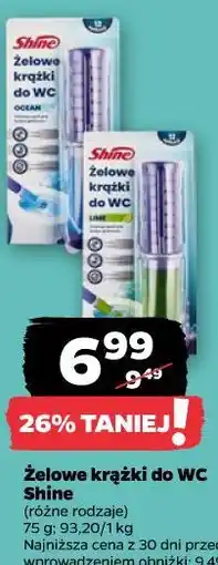 Netto Żelowe krążki do WC Shine oferta