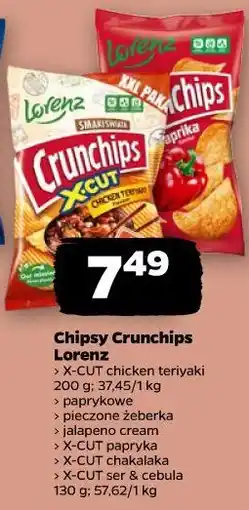 Netto Chipsy Crunchips Lorenz oferta