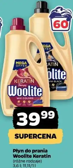 Netto Płyn do prania Woolite Keratin oferta