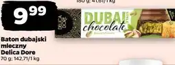 Netto Baton dubajski mleczny Delica Dore oferta