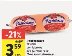 Intermarche Pasztetowa pomidorowa Pekpol oferta