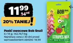 Netto Paski owocowe Bob Snail oferta