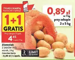 Intermarche Ziemniak worek oferta