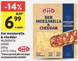 Intermarche Ser mozzarella & cheddar MLEKOVITA oferta