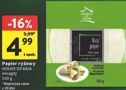 Intermarche Papier ryżowy HOUSE OF ASIA okrągły oferta