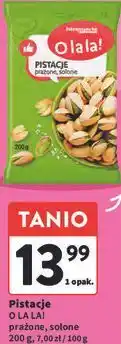 Intermarche Pistacje O LA LA! prażone, solone oferta