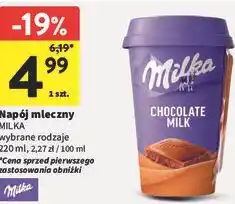 Intermarche Napój mleczny MILKA oferta