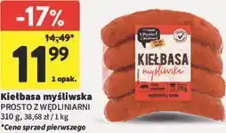 Intermarche Kiełbasa myśliwska Prosto z Wędliniarni oferta