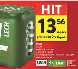 Intermarche Piwo LECH oferta
