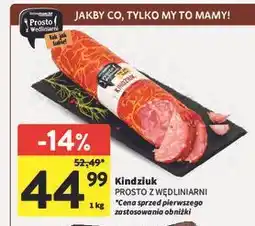 Intermarche Kindziuk PROSTO Z WĘDLINIARNI oferta
