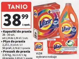 Intermarche Kapsułki do prania, Płyn do prania, Proszek do prania VIZIR oferta