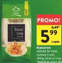 Intermarche Makaron HOUSE OF ASIA ryżowy 5 mm oferta
