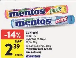 Intermarche Cukierki MENTOS oferta