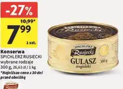 Intermarche Konserwa SPICHLERZ RUSIECKI oferta
