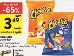 Intermarche Chrupki CHEETOS wybrane rodzaje oferta