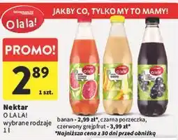 Intermarche Nektar O lala! wybrane rodzaje oferta
