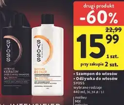 Intermarche Szampon do włosów, Odżywka do włosów SYOSS wybrane rodzaje oferta