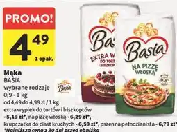 Intermarche Mąka BASIA wybrane rodzaje oferta