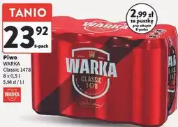 Intermarche Piwo WARKA oferta