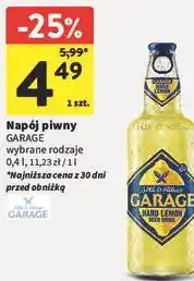 Intermarche Napój piwny GARAGE oferta