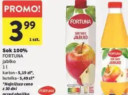 Intermarche Sok 100% Fortuna jabłko oferta