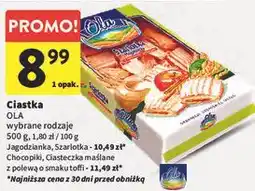 Intermarche Ciastka OLA wybrane rodzaje oferta