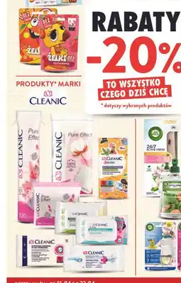 Intermarche Produkty marki CLEANIC oferta