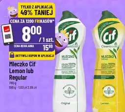 Polomarket Mleczko Cif Lemon lub Regular oferta
