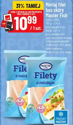 Polomarket Mintaj filet bez skóry Master Fish oferta