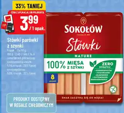 Polomarket Stówki parówki z szynki Sokołów oferta
