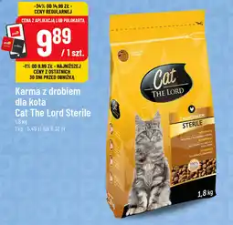 Polomarket Karma z drobiem dla kota Cat The Lord Sterile oferta