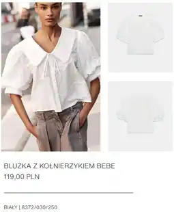 ZARA BLUZKA Z KOŁNIERZYKIEM BEBE oferta