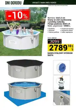 Merkury Market Basen stalowy Hydrium 56574 oferta