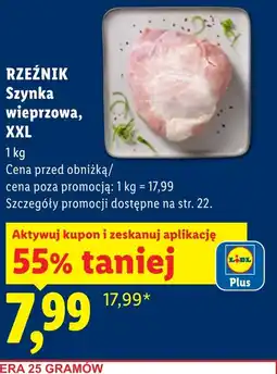 Lidl Szynka Rzeźnik oferta