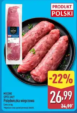 ALDI Polędwica wieprzowa Polski oferta