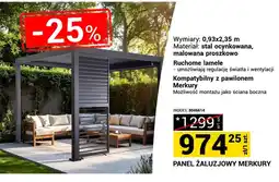 Merkury Market Panel żaluzjowy Merkury oferta