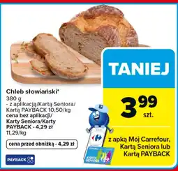 Carrefour Chleb Carrefour oferta