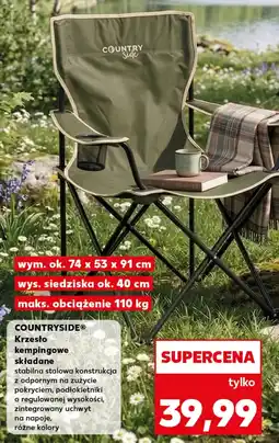 Kaufland Krzesło kempingowe Countryside oferta