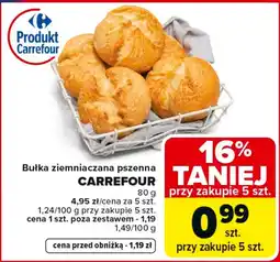 Carrefour Market Bułka pszenna Carrefour oferta